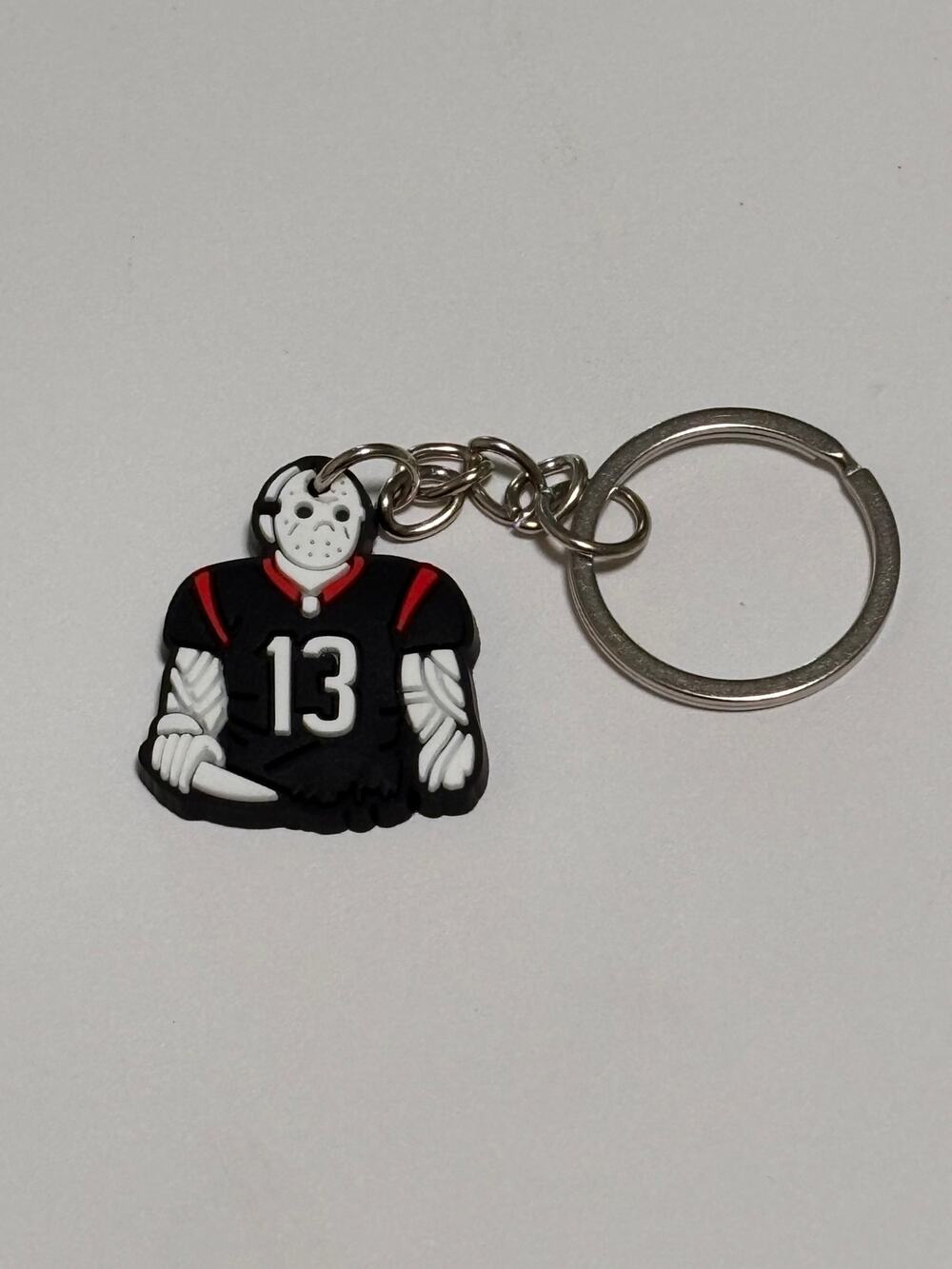 Horror Keychain Football Key Ring Chain Wallet Bag Backpack
